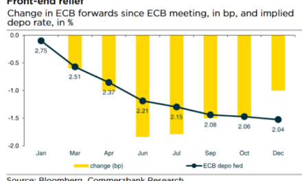 El BCE cumple con las expectativas en su última reunión y baja los tipos de interés