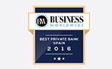 Business Worldwide Magazine best private bank spain 2016